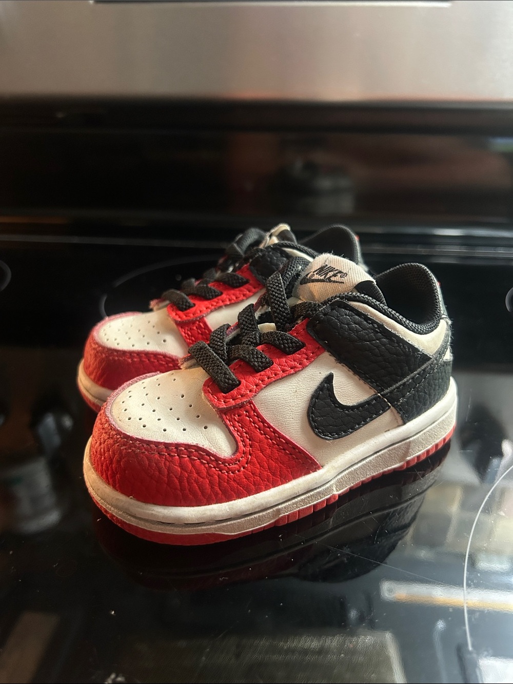 Nike Dunk Low EMB NBA 75th Anniversary Chicago sneakers toddler 5c